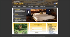 Desktop Screenshot of espacemosaik.com